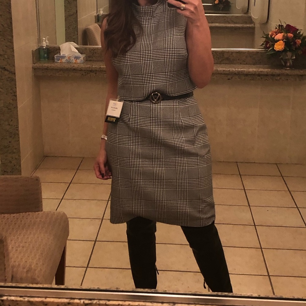 Plaid dress !